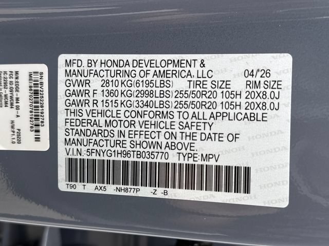 Used 2026 Honda Pilot Black Edition image 19