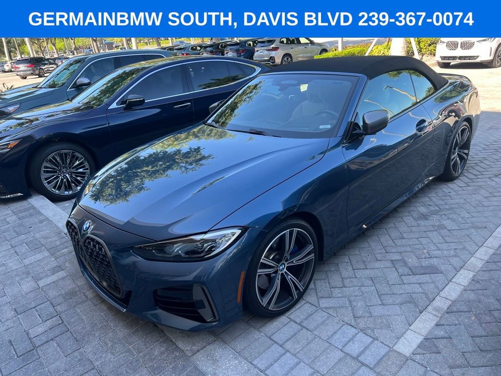 Certified 2022 BMW M440i Convertible RWD image 1