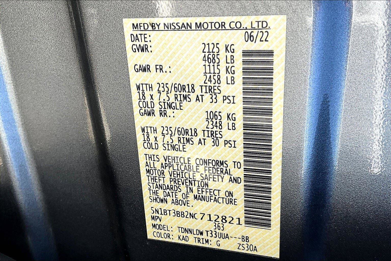 Used 2022 Nissan Rogue SV image 34