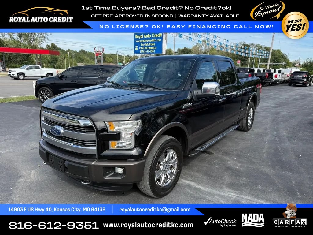 Used 2016 Ford F150 Lariat w/ Equipment Group 501A Mid AWD/4WD image 3