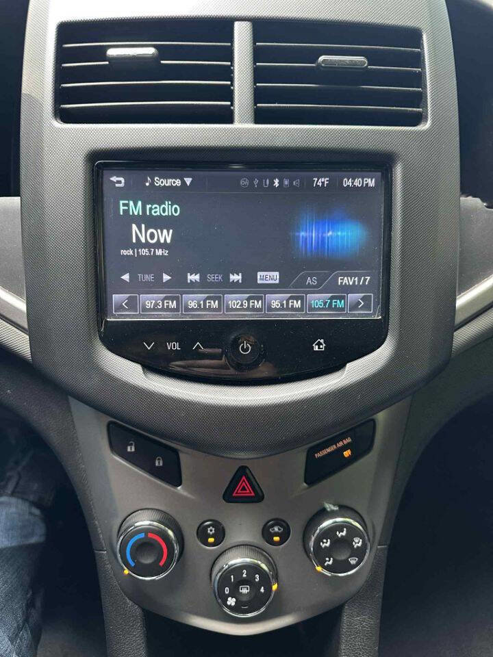 Used 2013 Chevrolet Sonic LT w/ Wheels and Fog Lamp Package image 11