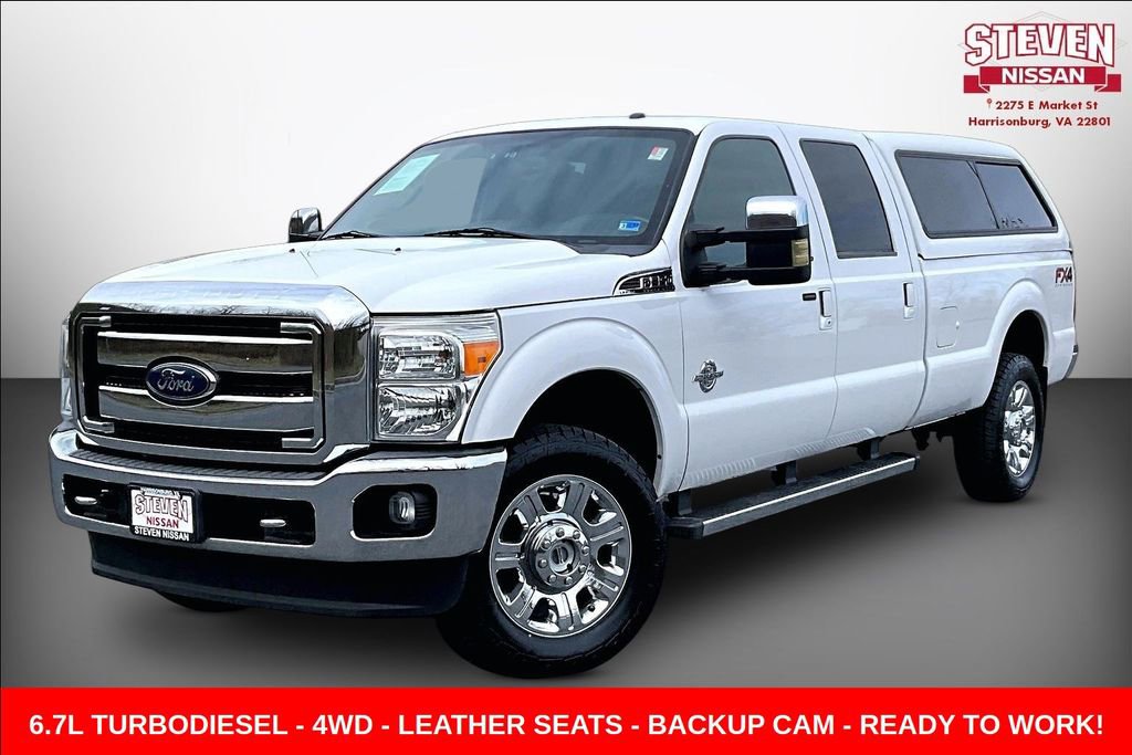 Used 2015 Ford F350 Lariat w/ Lariat Ultimate Package image 3