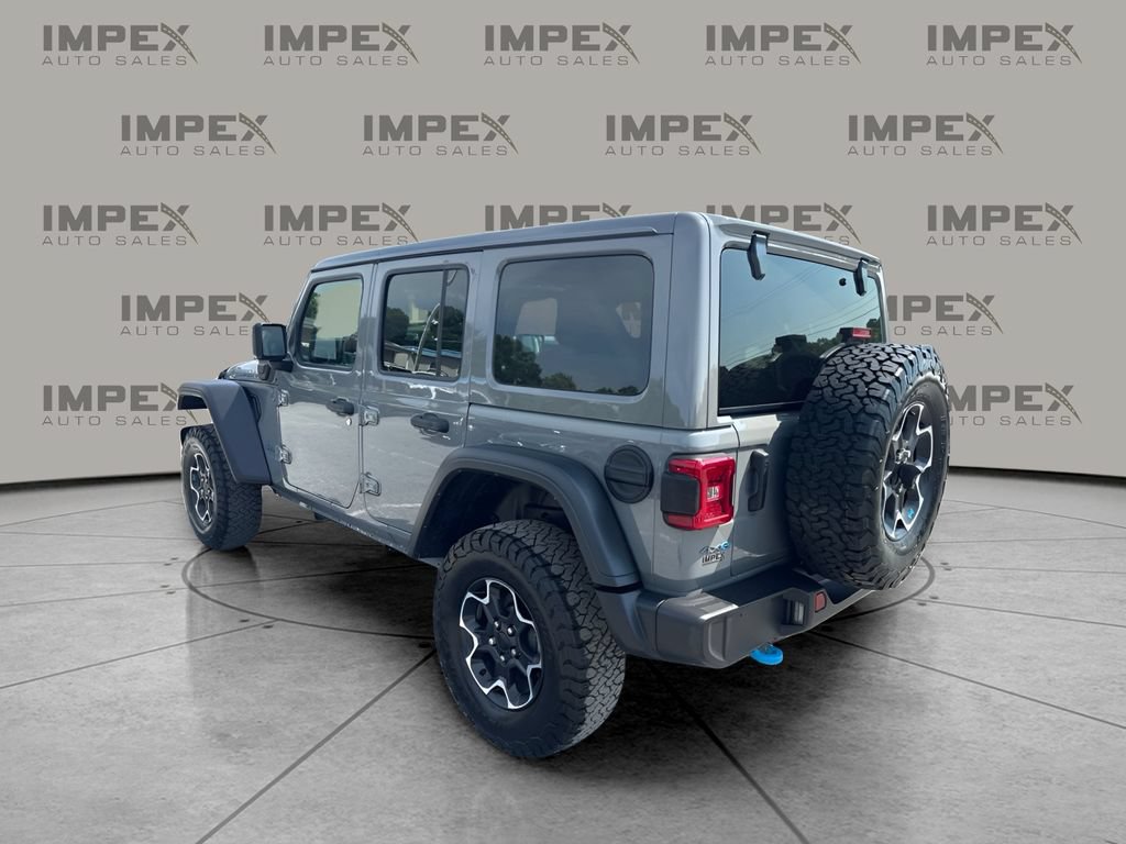 Used 2023 Jeep Wrangler Unlimited Rubicon 4xe w/ Cold Weather Group AWD/4WD image 3