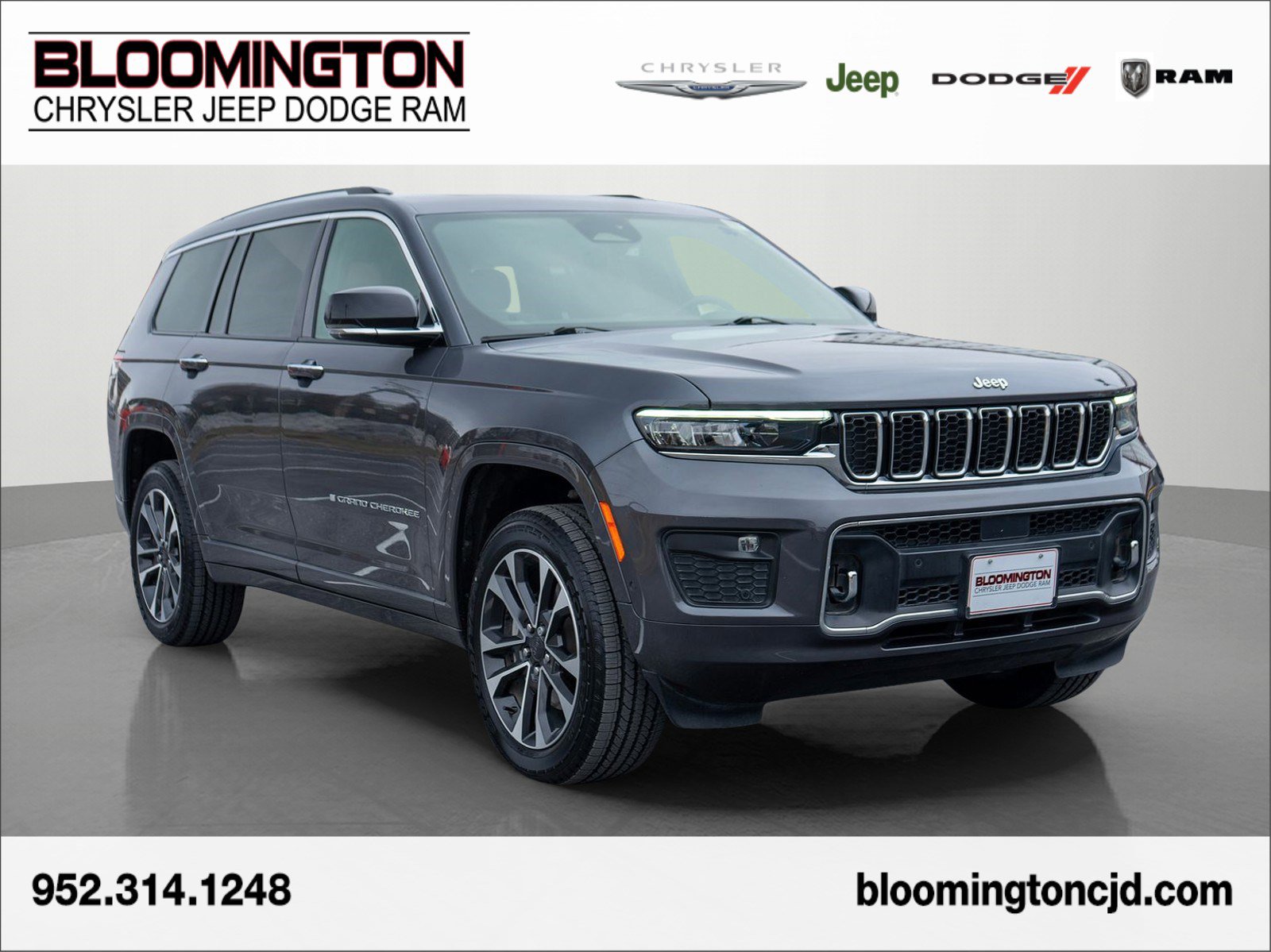 Used 2022 Jeep Grand Cherokee L Overland w/ Luxury Tech Group IV image 1