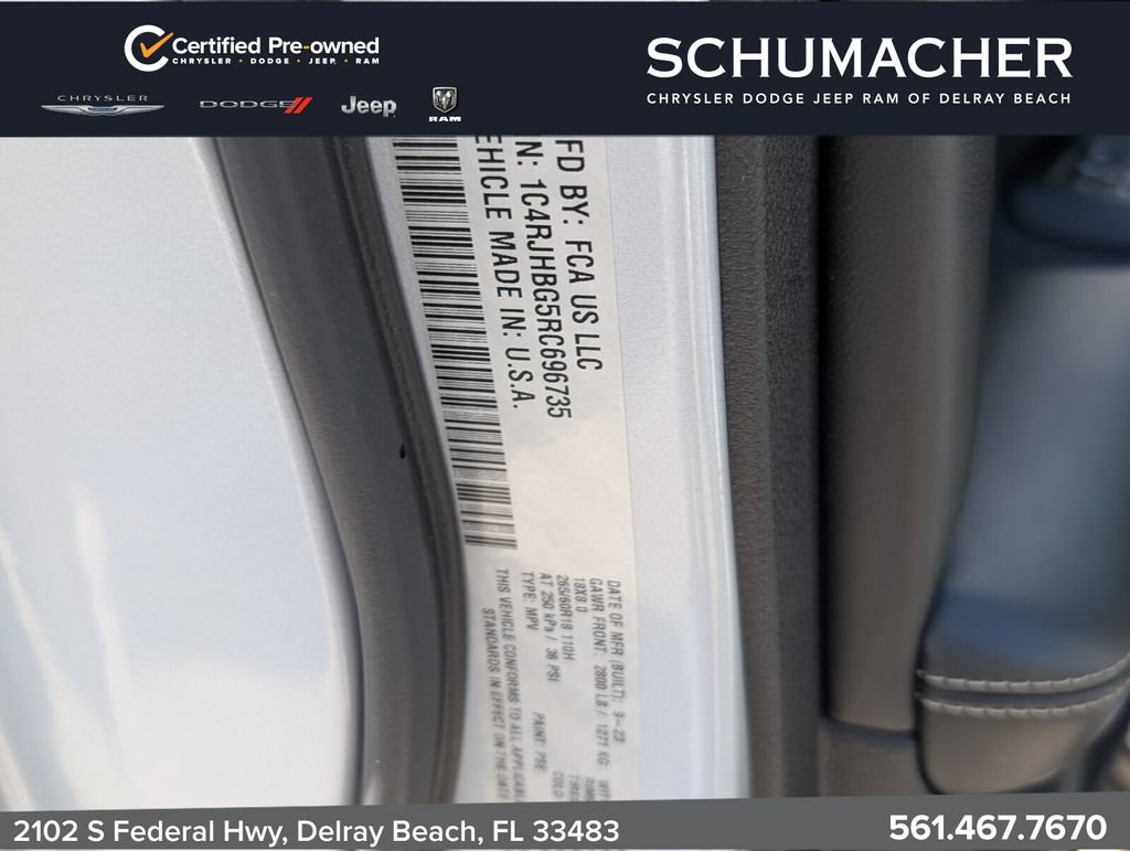 Certified 2024 Jeep Grand Cherokee Limited AWD/4WD image 21