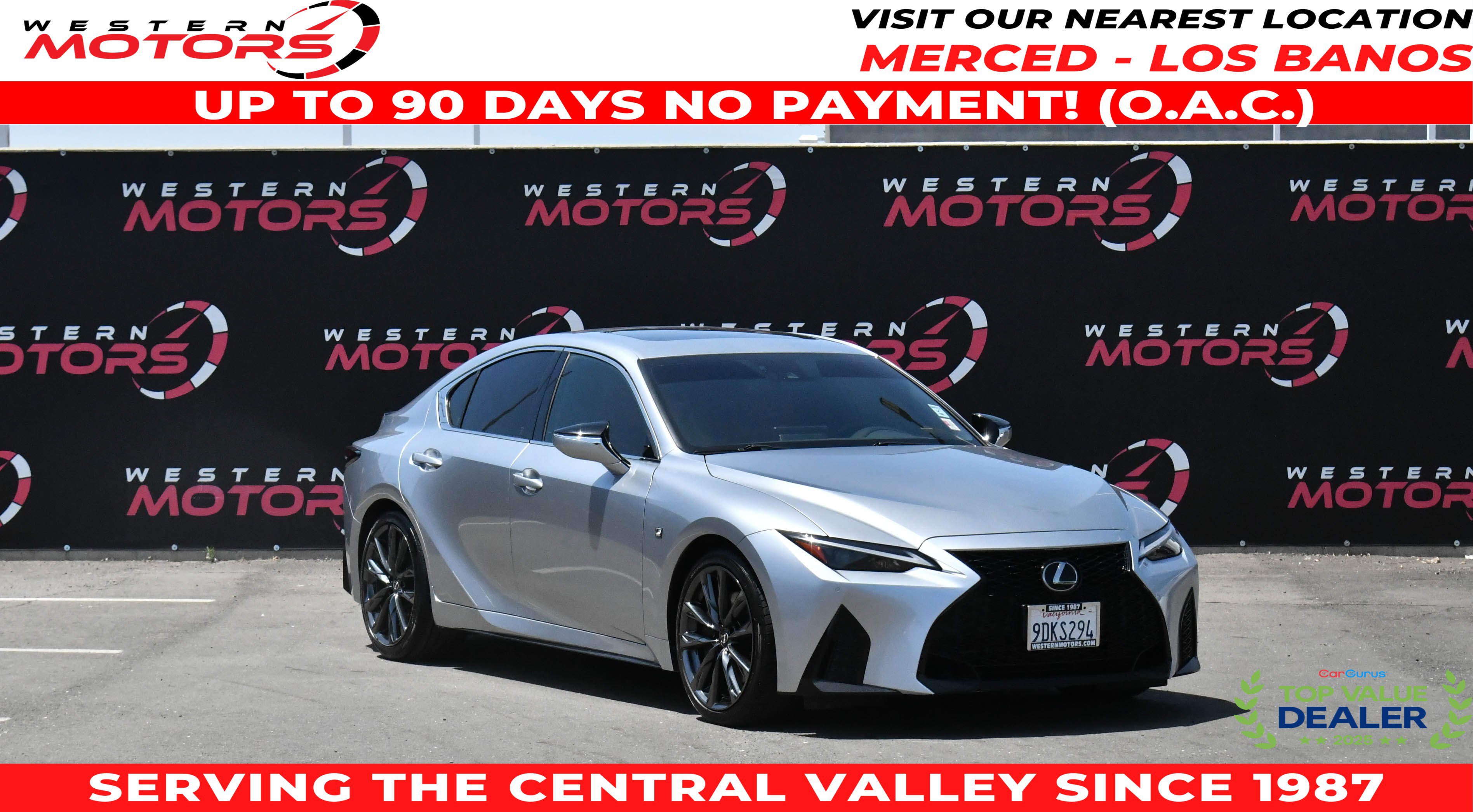 Used 2023 Lexus IS 350 F Sport w/ Accessory Package RWD image 1