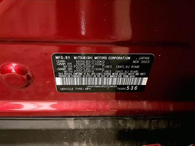 Used 2024 Mitsubishi Eclipse Cross SEL AWD/4WD image 32