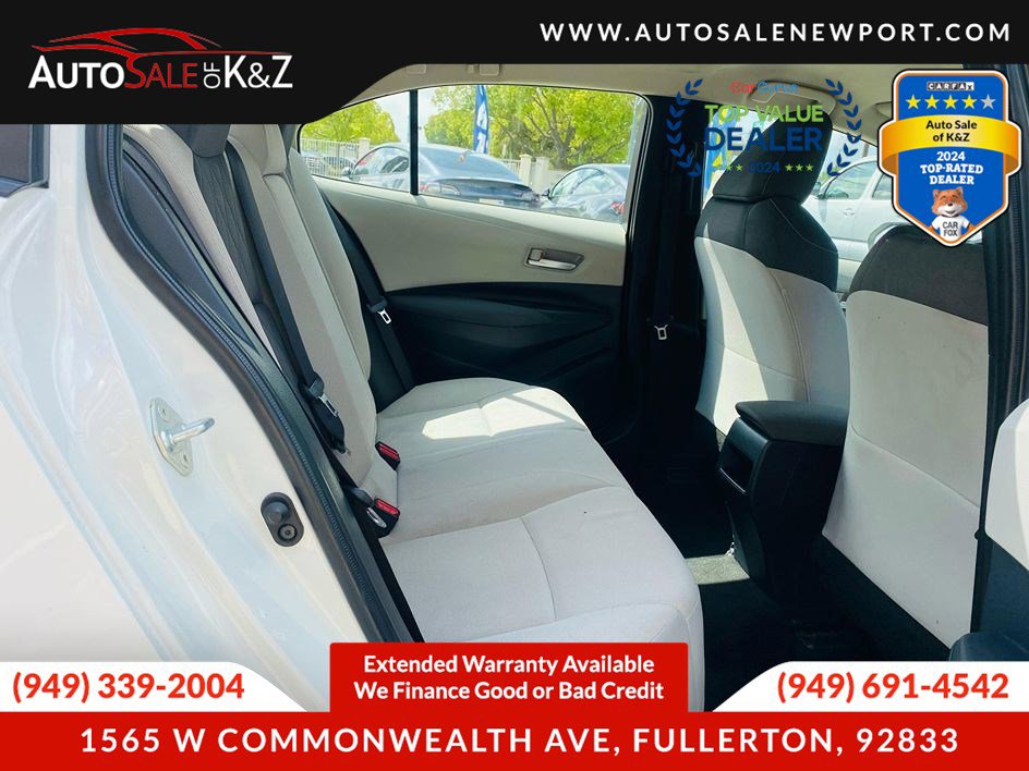 Used 2020 Toyota Corolla LE w/ Carpet Mat Package (TMS) FWD image 16