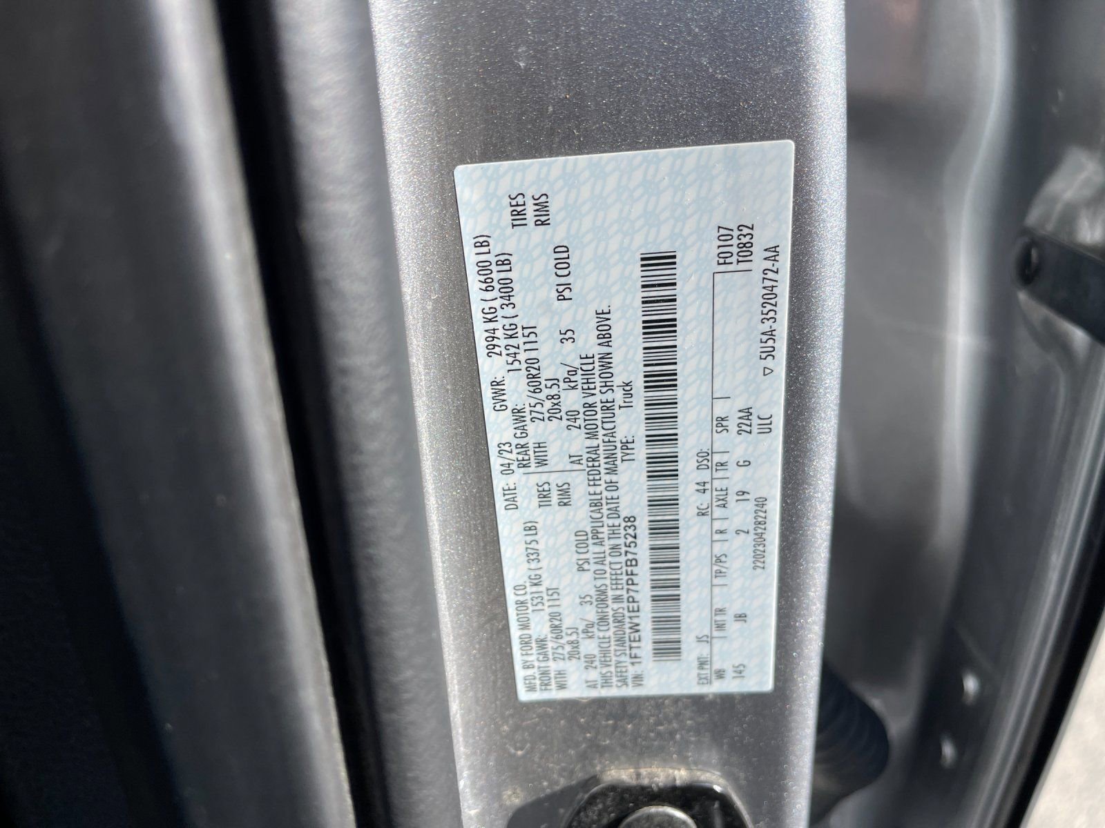 Used 2023 Ford F150 XL w/ STX Appearance Package image 31