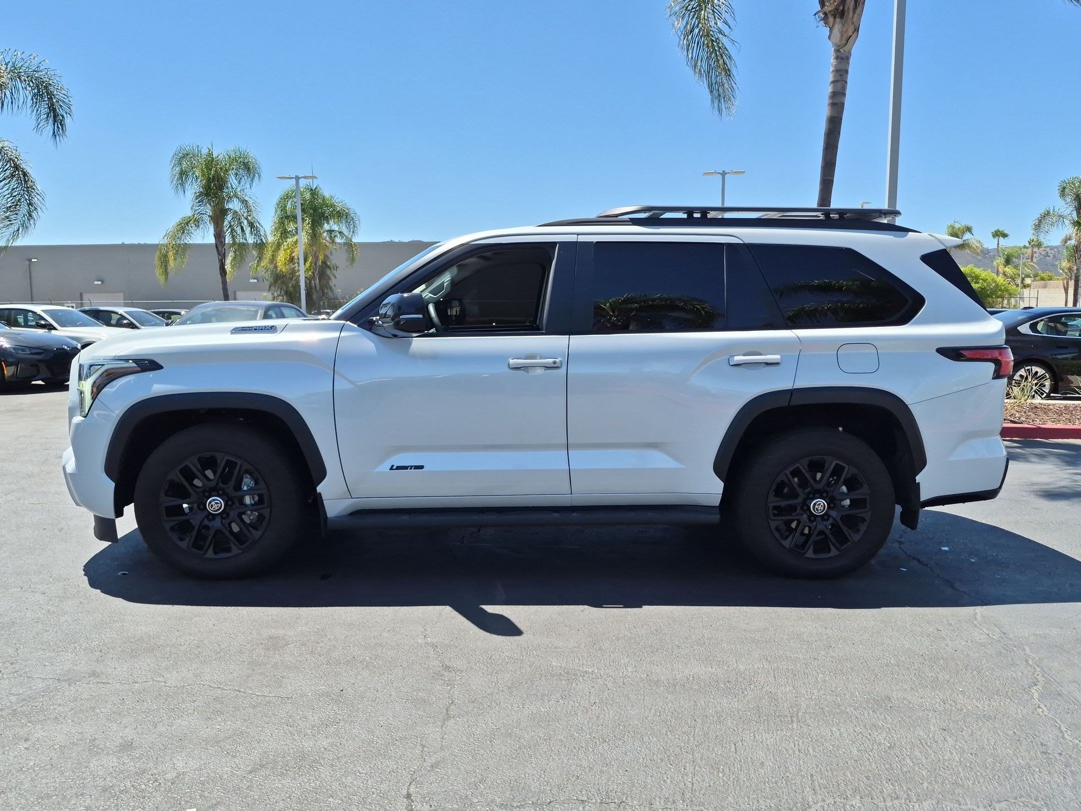 Used 2024 Toyota Sequoia Limited w/ Nightshade Package AWD/4WD image 7