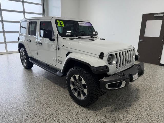Used 2023 Jeep Wrangler Unlimited Sahara w/ Cold Weather Group AWD/4WD image 2