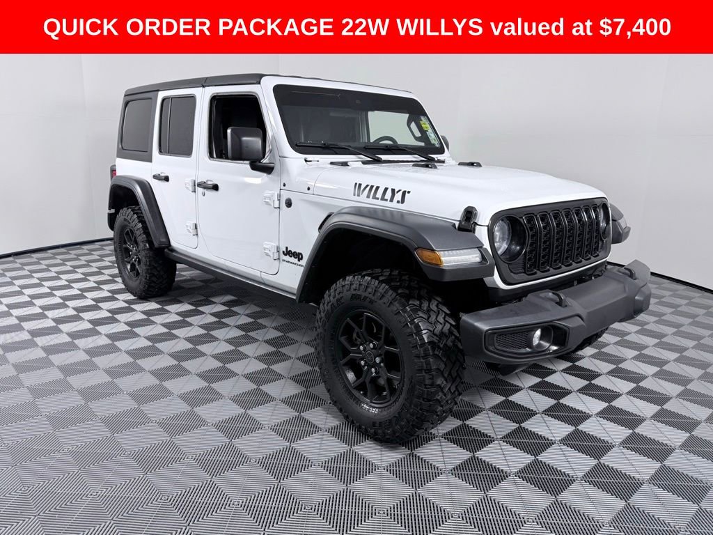 Used 2024 Jeep Wrangler Willys image 2