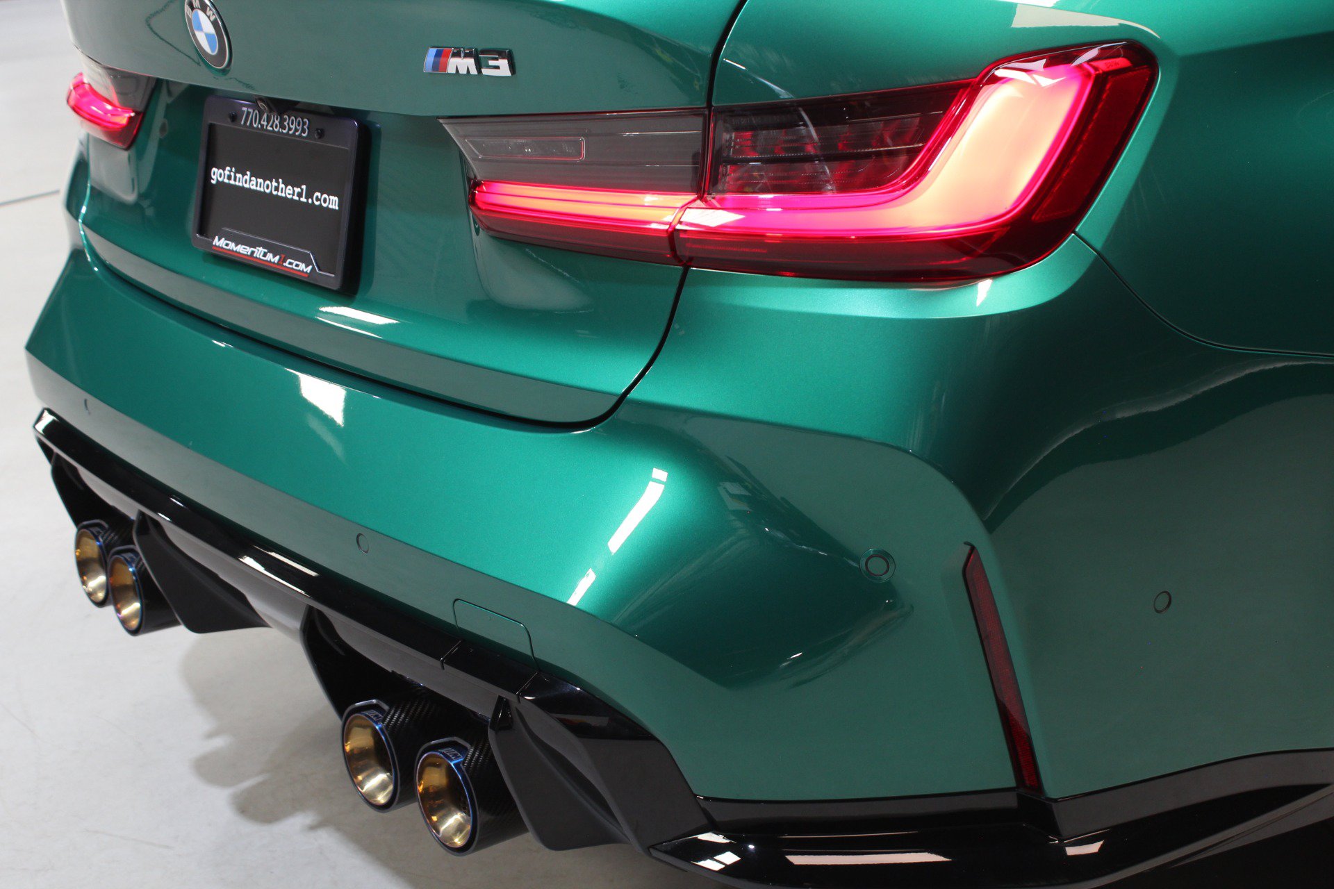 Used 2021 BMW M3 w/ Parking Assistance Package RWD image 24