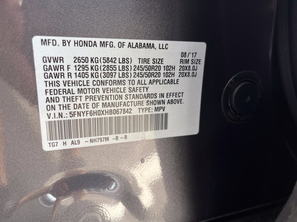 Used 2017 Honda Pilot Elite image 11