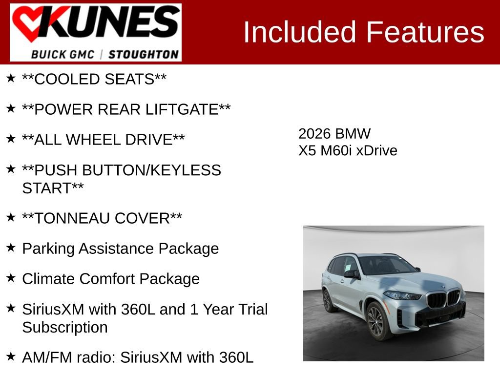 Used 2026 BMW X5 M60i AWD/4WD image 3