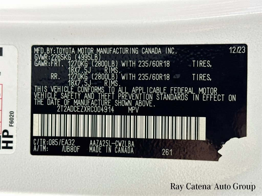 Certified 2024 Lexus NX 250 AWD w/ Cold Area Package image 34