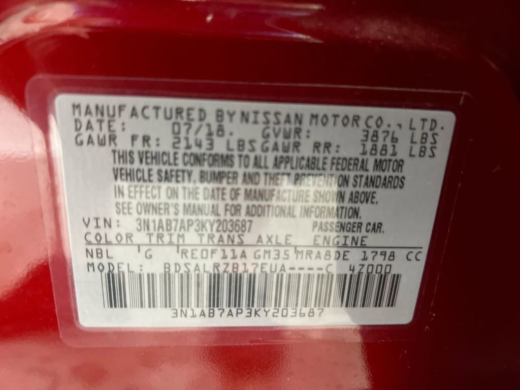 Used 2019 Nissan Sentra SR image 27