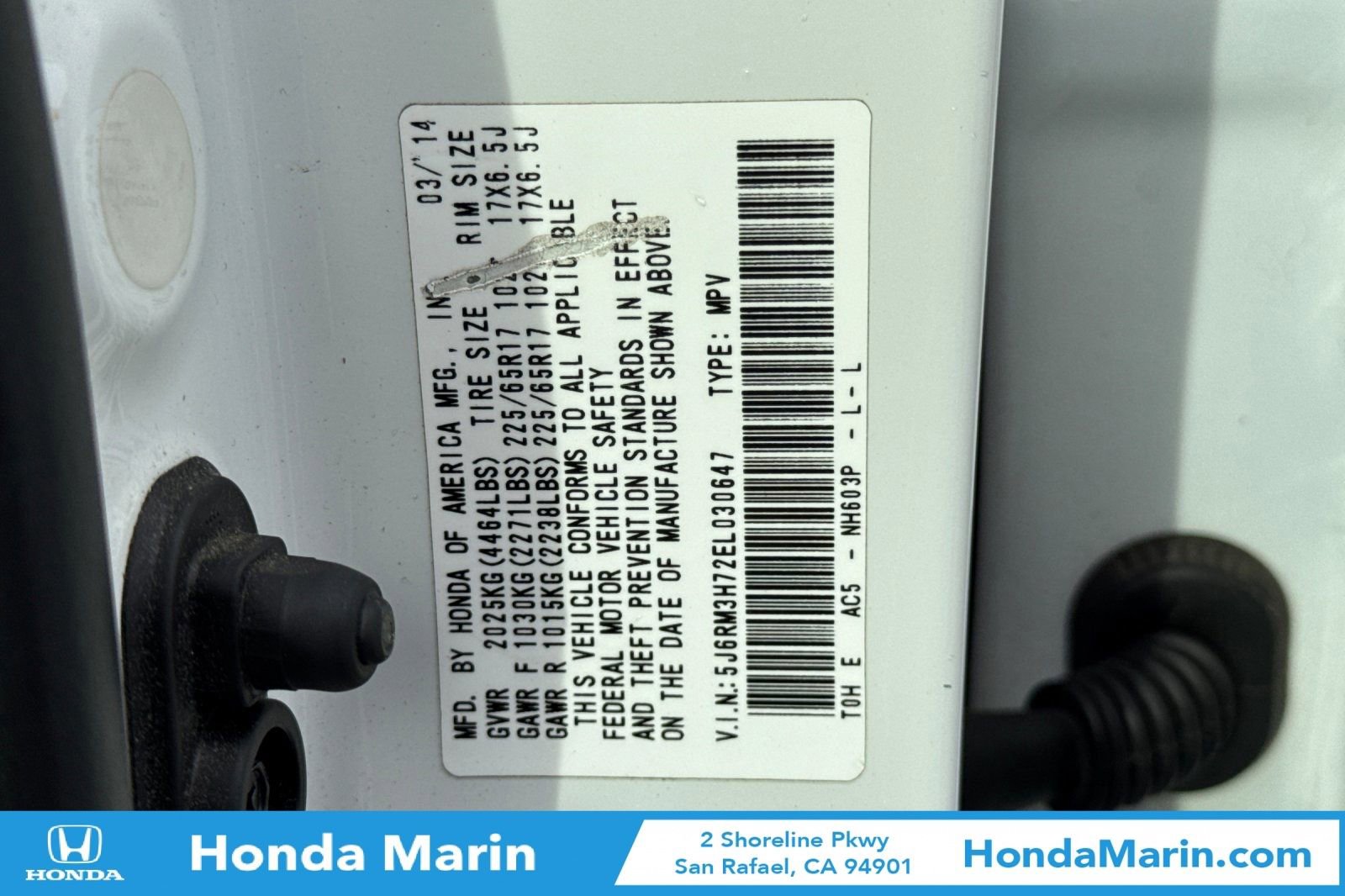 Used 2014 Honda CR-V EX-L image 34