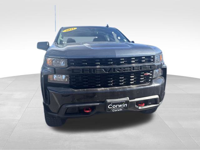 Used 2021 Chevrolet Silverado 1500 Custom Trail Boss w/ Safety Confidence Package AWD/4WD image 38