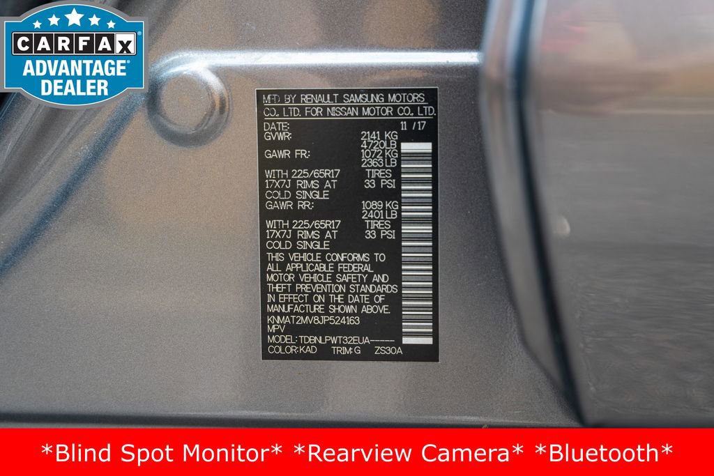 Used 2018 Nissan Rogue S AWD/4WD image 32
