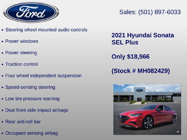 Used 2021 Hyundai Sonata SEL Plus w/ Cargo Package FWD image 18