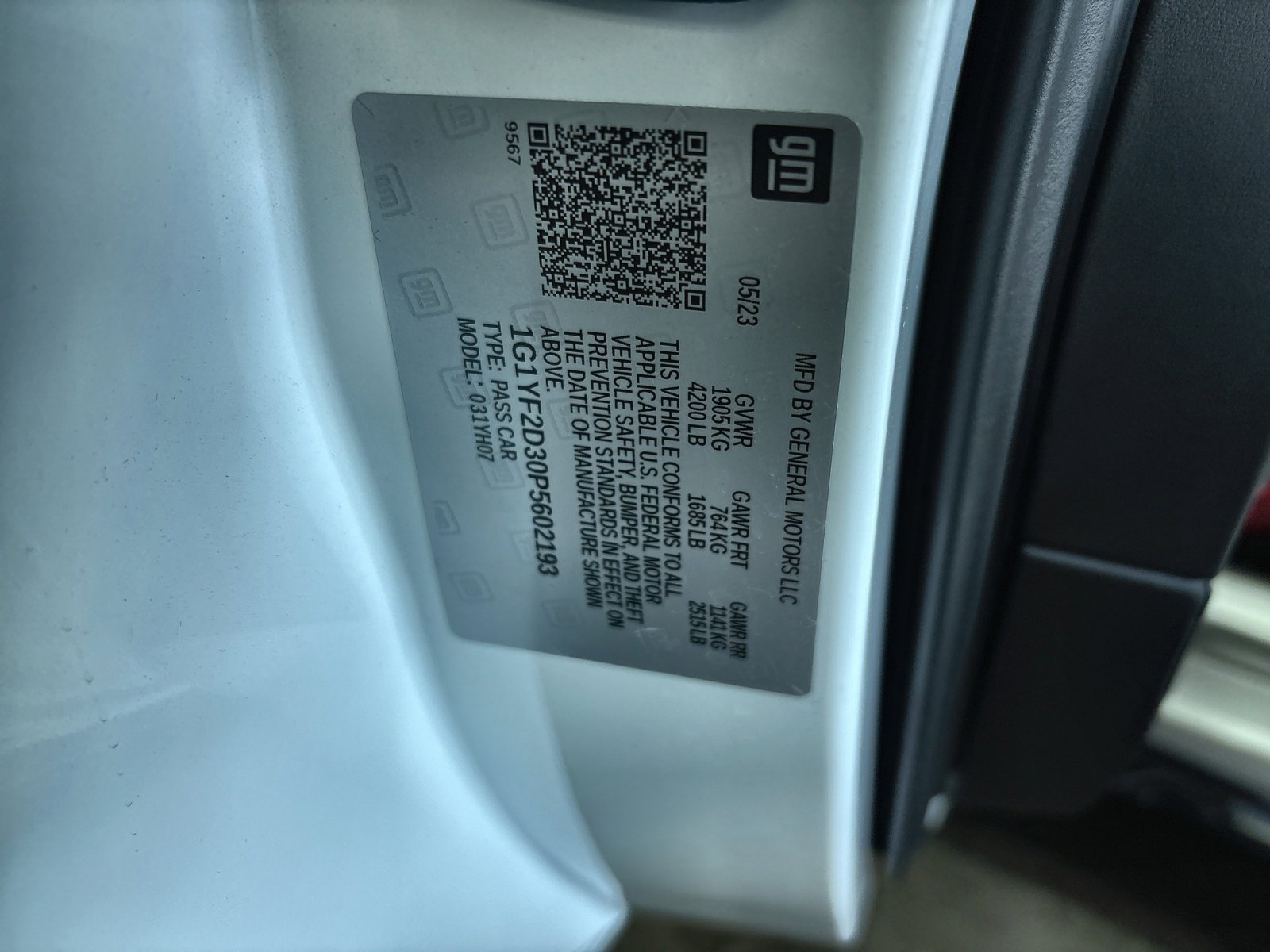 Certified 2023 Chevrolet Corvette Z06 RWD image 38