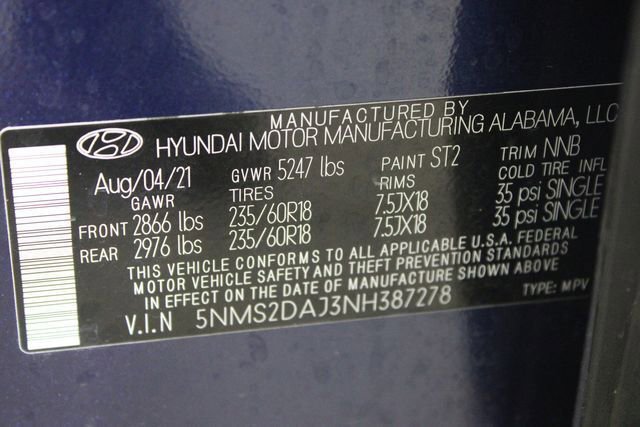 Used 2022 Hyundai Santa Fe SEL w/ Cargo Package image 23