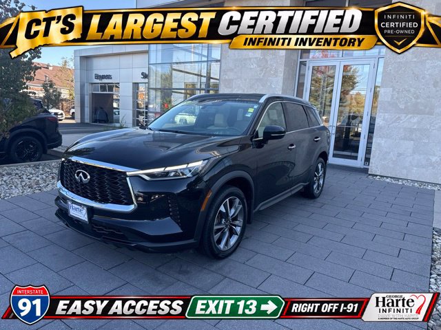 Certified 2023 INFINITI QX60 Luxe w/ Cargo Package AWD/4WD image 4