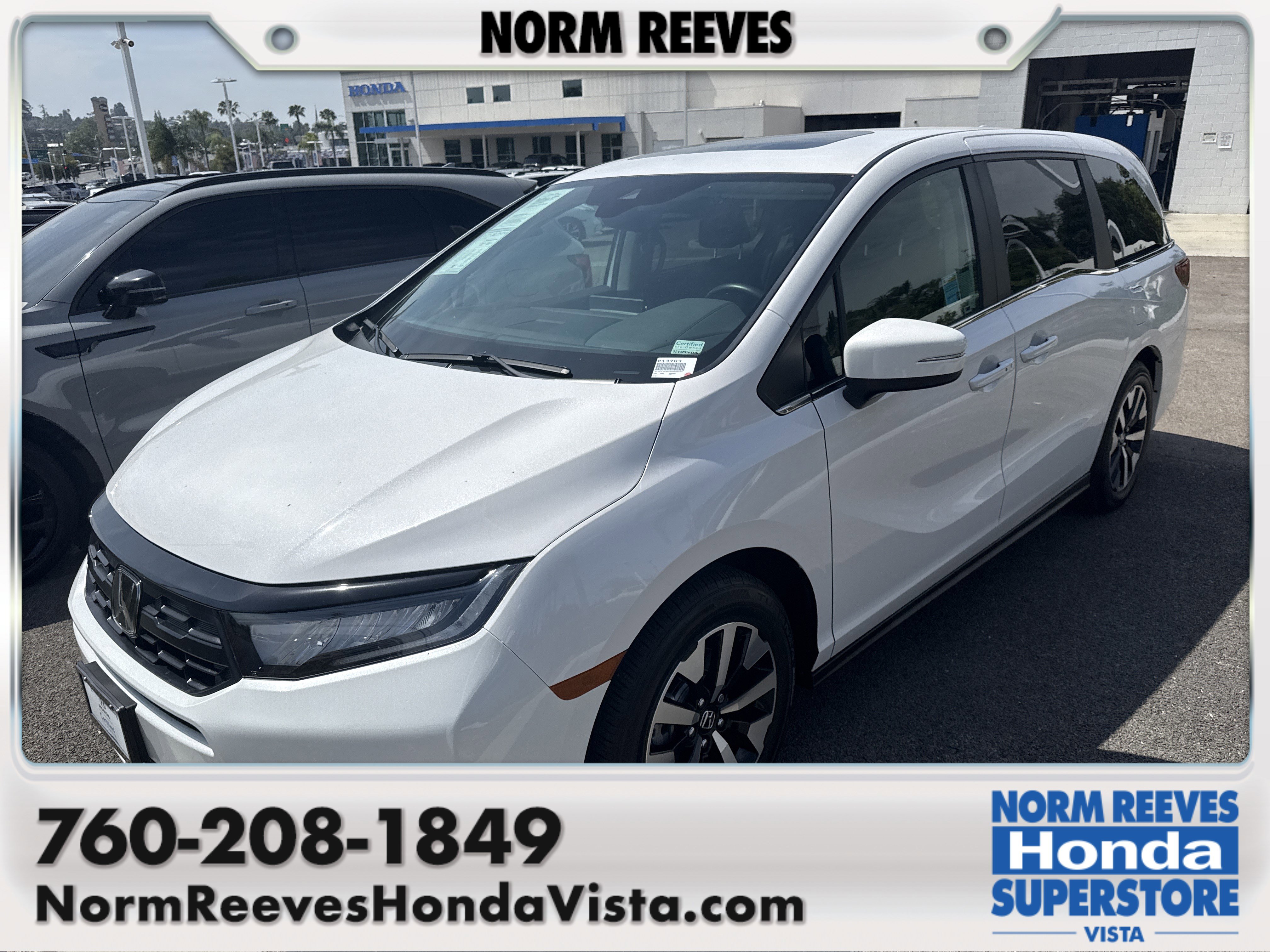 Certified 2025 Honda Odyssey EX-L image 1