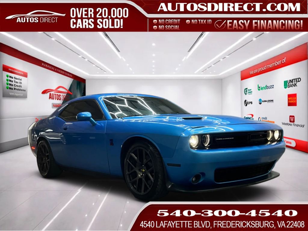 Used 2016 Dodge Challenger R/T Scat Pack w/ Leather Interior Group