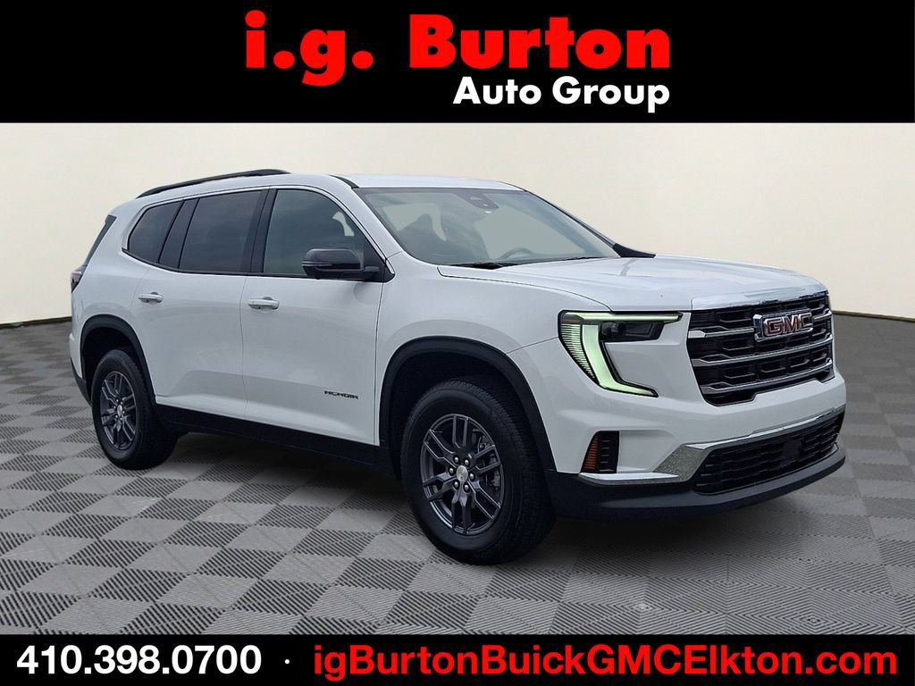 New 2026 GMC Acadia Elevation AWD/4WD image 1
