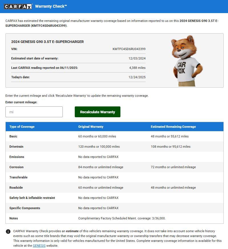 Used 2024 Genesis G90 3.5T image 62