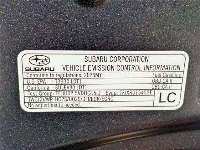 New 2026 Subaru Crosstrek 2.5i Limited w/ Crosstrek Mirror Package image 17
