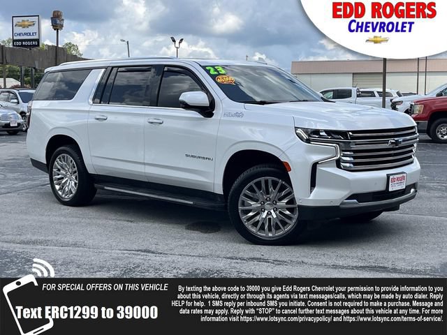 Used 2023 Chevrolet Suburban High Country w/ Advanced Technology Package AWD/4WD image 1