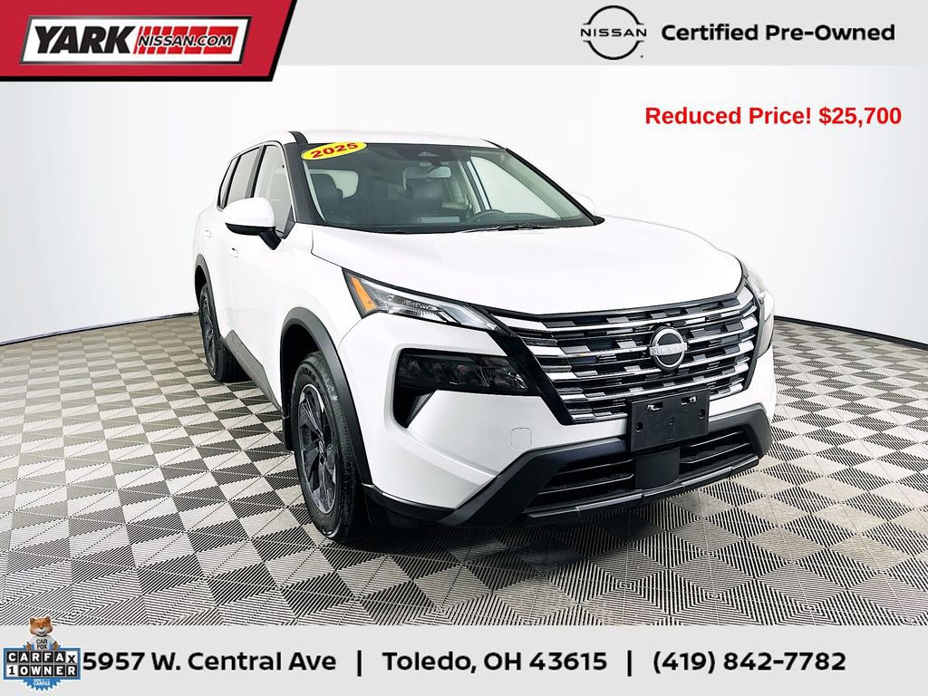 Certified 2025 Nissan Rogue SV