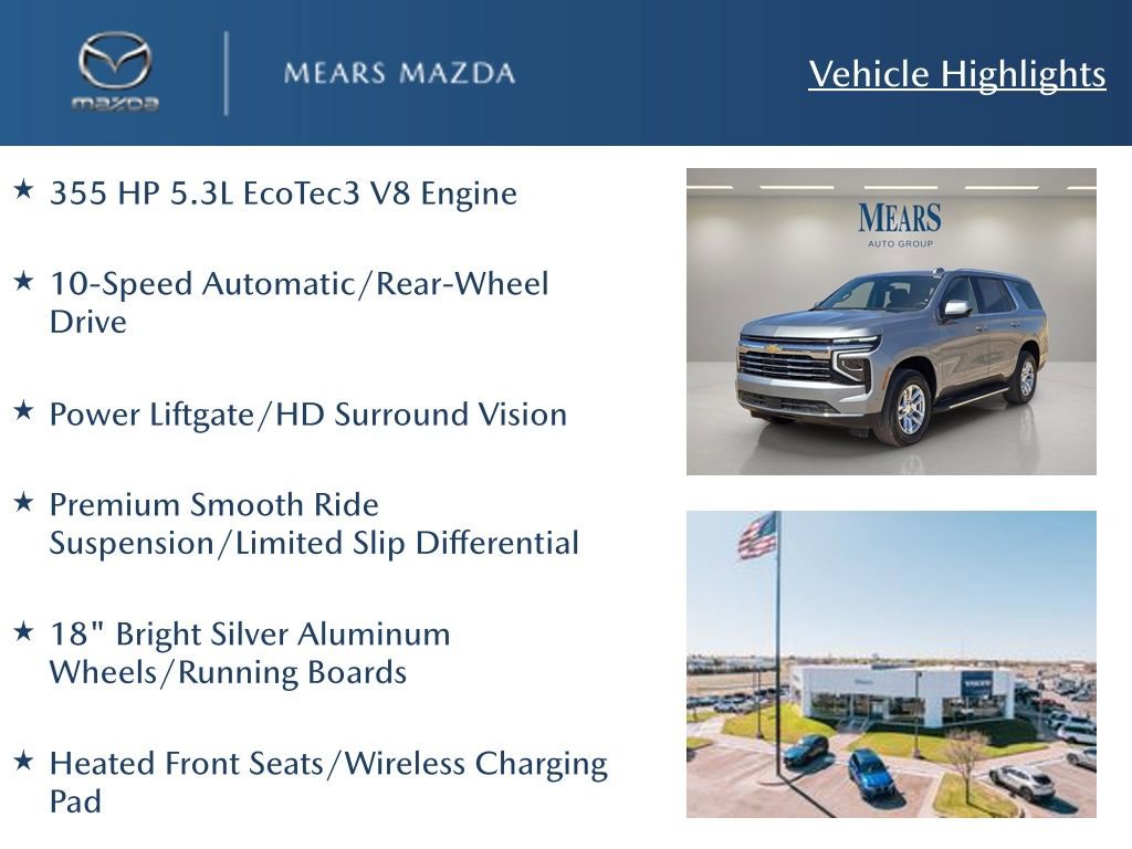 Used 2026 Chevrolet Tahoe LT image 2