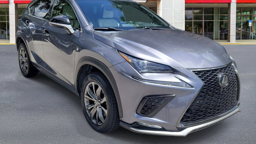 Used 2021 Lexus NX 300 F Sport w/ F Sport Premium Package FWD image 3