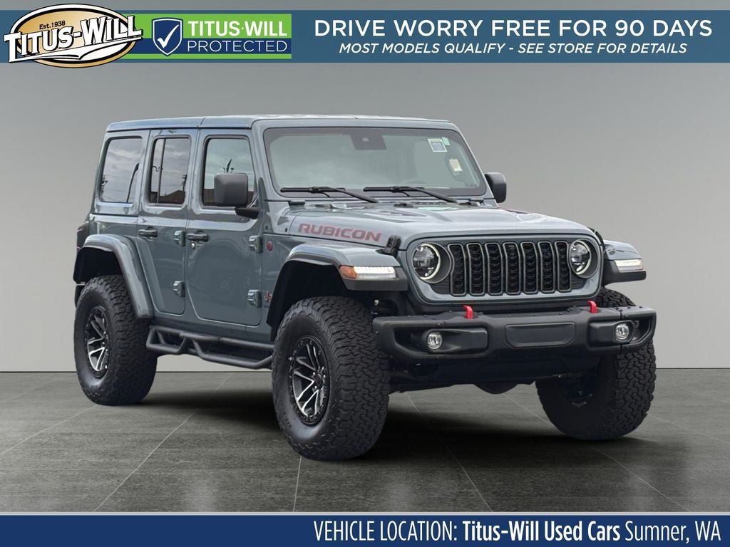 Used 2025 Jeep Wrangler Unlimited Rubicon AWD/4WD video 1