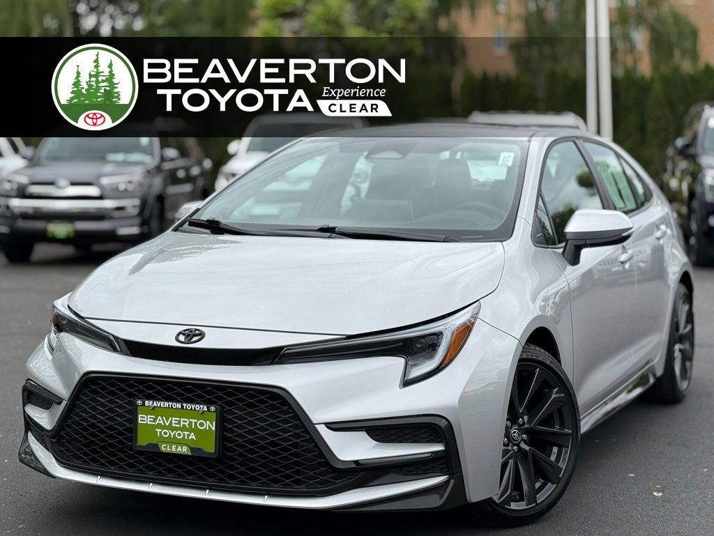 Certified 2025 Toyota Corolla XSE FWD image 1