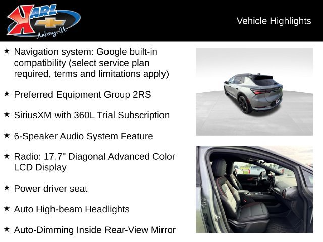 Used 2026 Chevrolet Equinox EV RS FWD image 2