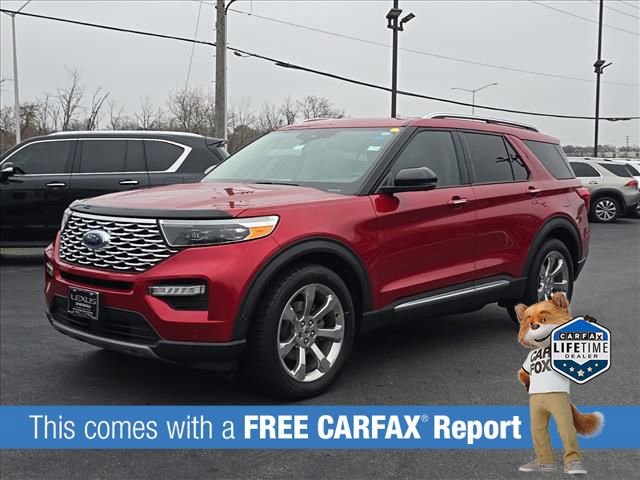 Used 2020 Ford Explorer Platinum w/ Premium Technology Package image 3