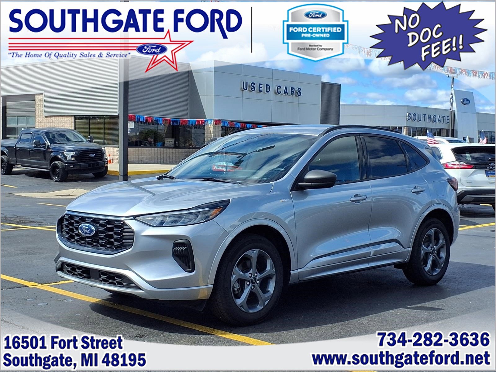 Used 2023 Ford Escape ST-Line w/ Tech Pack #1 AWD/4WD image 1