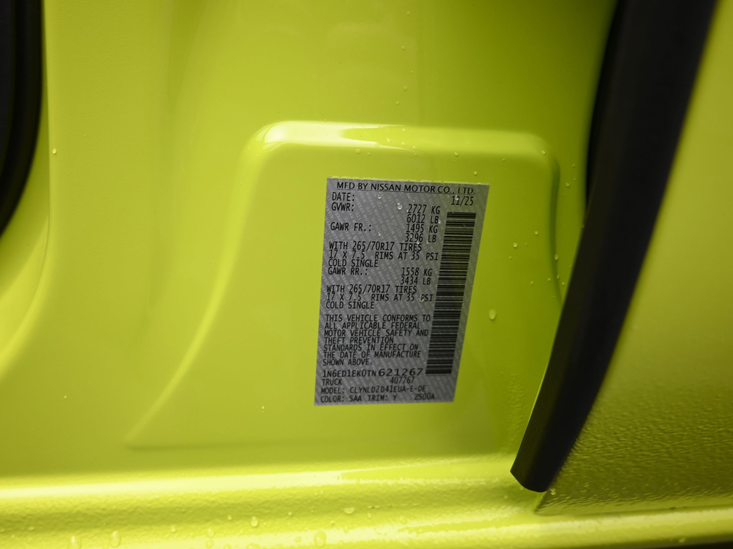 New 2026 Nissan Frontier PRO-4X w/ Pro Premium Package image 10