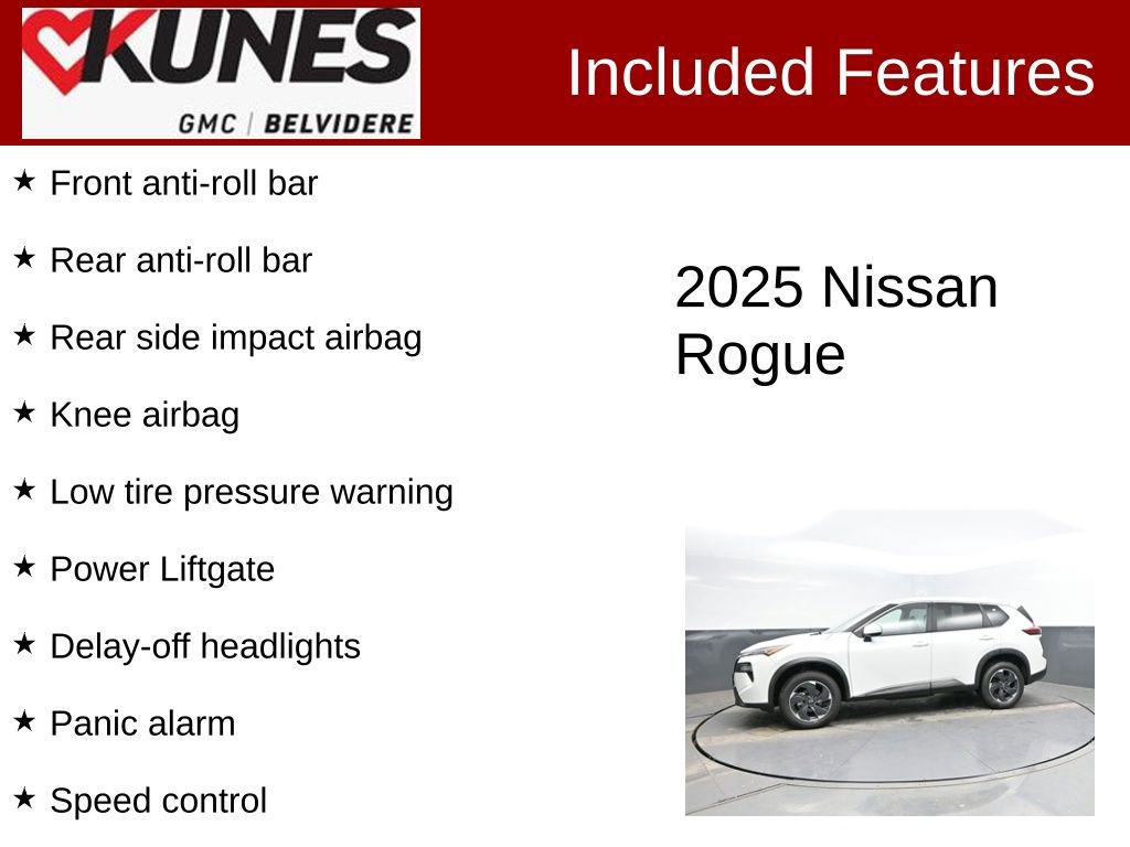 Used 2025 Nissan Rogue SV AWD/4WD image 3