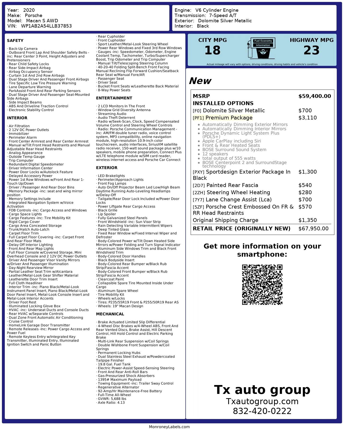 Used 2020 Porsche Macan S image 3