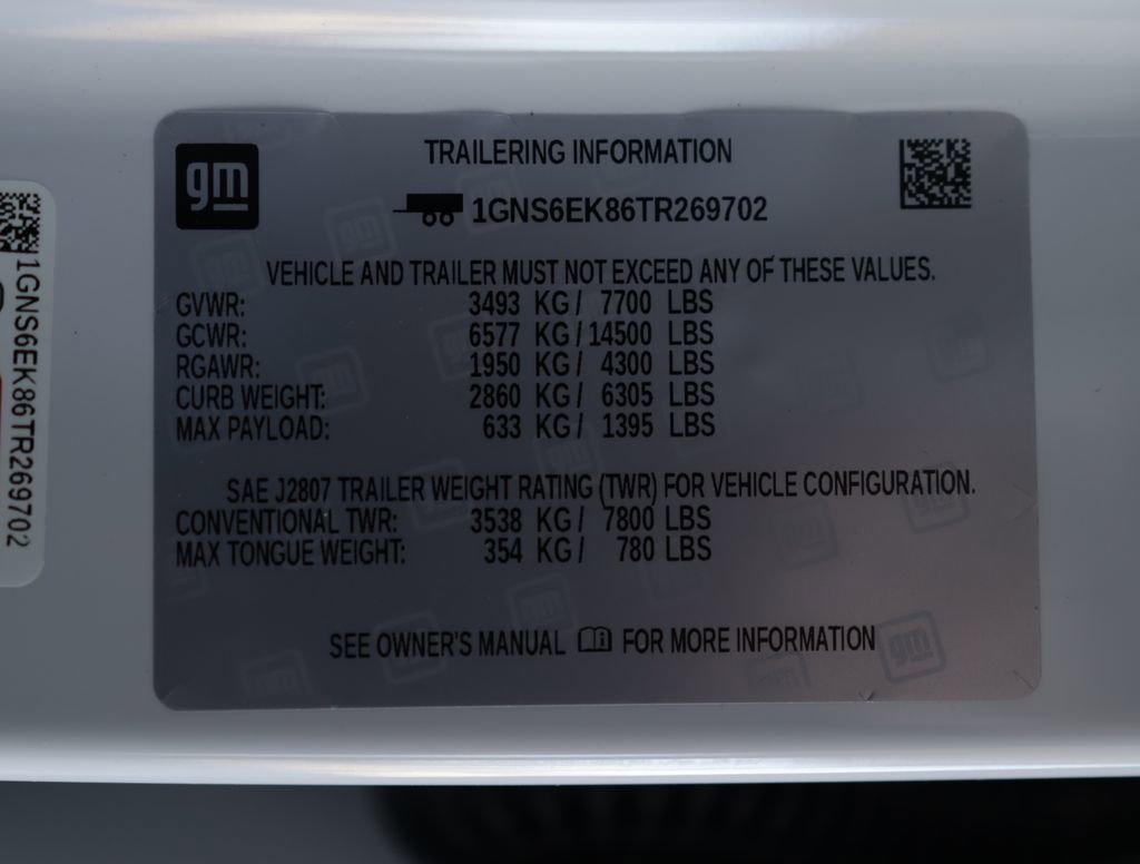 New 2026 Chevrolet Suburban RST w/ Comfort Package AWD/4WD image 45
