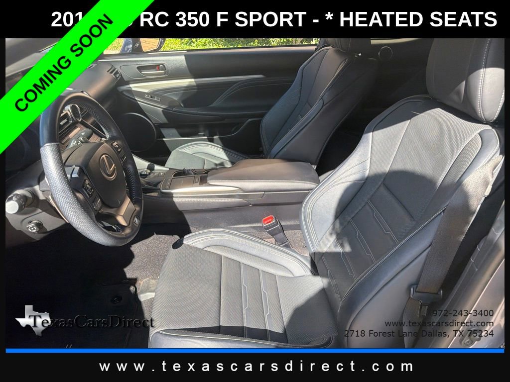 Used 2019 Lexus RC 350 F Sport w/ Accessory Package RWD image 6
