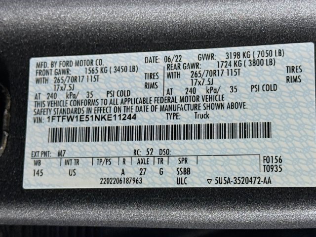 Used 2022 Ford F150 XLT AWD/4WD image 38