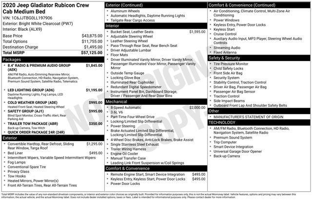 Used 2020 Jeep Gladiator Rubicon image 37