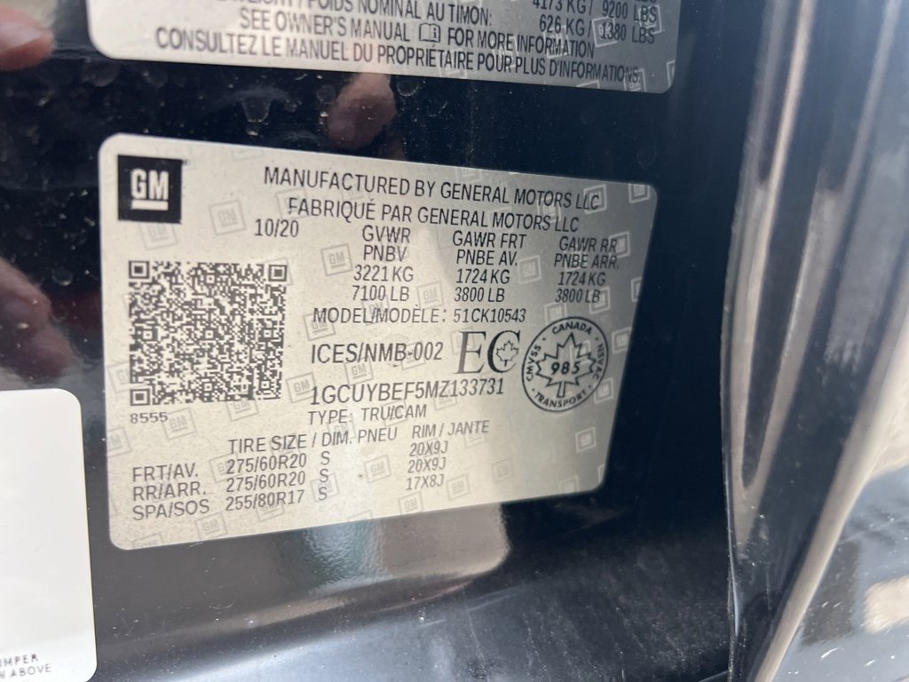 Used 2021 Chevrolet Silverado 1500 Custom image 36